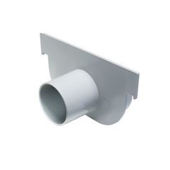 Cabeceira Circular para Calha de Piso PVC 130x75x40mm - Ref. 32030173 - TIGRE