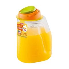 Garrafa de Plástico 1,75 Litros Retangular Transparente - Ref. 766/40 - SANREMO