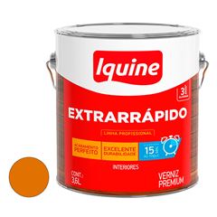 Verniz Alto Brilho 3,6L Extrarrápido Cerejeira IQUINE / REF. 19109201R