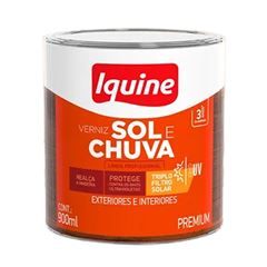 Verniz Alto Brilho 900ml Sol e Chuva Incolor IQUINE/ REF. 66100104R