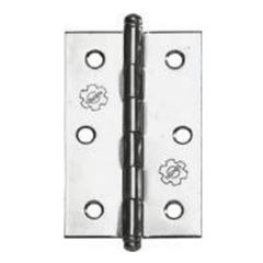 Dobradiça em Aço 3.1/2 Cartela 03 880 Cromada - Ref. 91474 - SILVANA