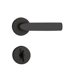 Fechadura WC Alavanca Roseta Concept em Zamac Preto RR1 413-40CB PADO / REF. 54023933