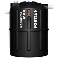 Biodigestor Polietileno 1500 Litros Max Preto FORTLEV / REF. 2090032
