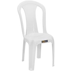 Cadeira Plástica Bistrô Pratagi Branco SOLPLAST / REF. 7898956873464