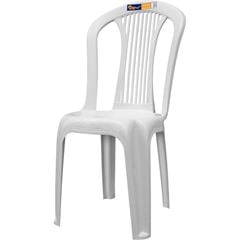 Cadeira Plástica Bistrô Paripueira Branco SOLPLAST / REF. 7898956873099