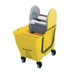 Balde Espremedor 30 litros Doblô Amarelo BRALIMPIA / REF. NY108
