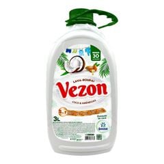 Lava Roupa Líquido 3L Vezon Laudryl Coco e Amêndoas QUIMILAB / REF. 31644