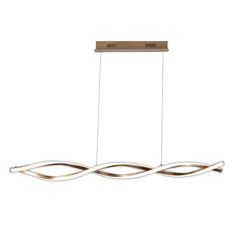 Pendente em Metal Led 29W Bivolt Plankton 3 Cores Dourado DILUX / REF. DI00777