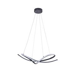 Pendente em Metal Led 36W Bivolt Dory 3 Cores Preto DILUX / REF. DI00821