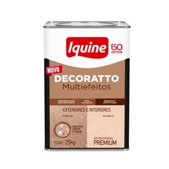 Textura Acrílica 5kg Decoratto Multiefeitos Estrelado Branco Neve IQUINE / REF. 387300201