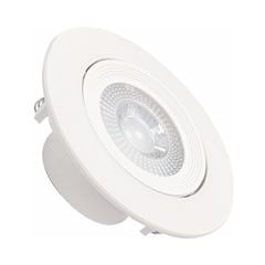 Spot LED Redondo em ABS 5W Bivolt para Embutir 6500K DILUX / REF. DI99269