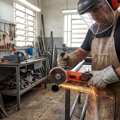 Esmerilhadeira Angular 4 1/2 Polegadas 920W 220V BLACK E DECKER / REF. G720XB2