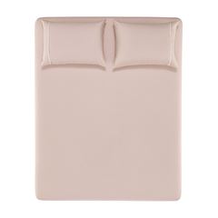 Jogo de Cama Casal Algodão 3 Peças Noah Rosa  KARSTEN / REF. 3150782