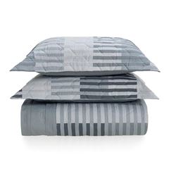 Kit Colcha King Algodão 3 Peças Julian Azul KARSTEN / REF. 3417168