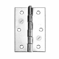 Dobradiça Aço 4 Cartela com 3 850 Zincada - Ref.91689 - SILVANA