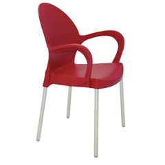 Cadeira em Polipropileno Grace Vermelho TRAMONTINA / REF. 92068940