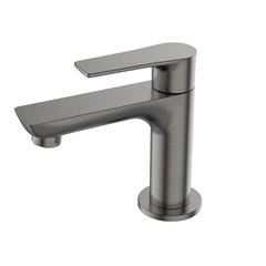 Torneira para Lavatório em Metal de Parede com Bica Baixa 1/4V Island Cinza DIMAR / REF. DMR01781