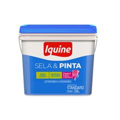 Tinta Acrílica Fosca Sela e Pinta 3,6L Retangular Areia IQUINE / REF. 333301521