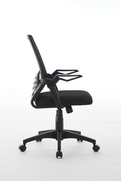 Cadeira para Escritório com Base Giratória Verona Preta DESIGN DECOR / REF. DDC02368