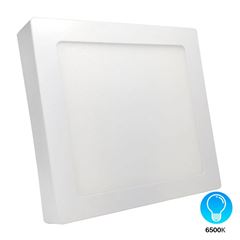 Painel LED 18W de Sobrepor Bivolt Quadrado 6500K Branco DILUX / REF. DI03754