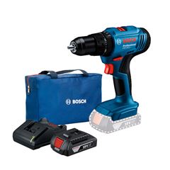 Furadeira e Parafusadeira de Impacto 18V com 1 Bateria e Bolsa GSB183LI BOSCH / REF. 0615A002K0-000