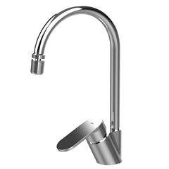 Torneira Monocomando para Cozinha em Metal de Mesa com Bica Móvel Prime Ref Q Cromado QUALIZ / REF. 90987592006