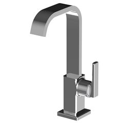 Torneira para Lavatório em Metal de Mesa com Bica Baixa Prime Cromado QUALIZ / REF. 90987628006