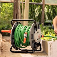 Mangueira PVC 1/2 20 Metros para Jardinagem com Engate Verde e Preto TRAMONTINA / REF. 79167/200