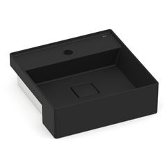 Cuba Semi Encaixe Quadrada 40cm Terra T11 Branca ROCA / REF. A32722P000