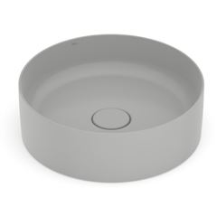 Cuba de Apoio Redonda 39cm Terra T2 Branca ROCA / REF. A32787N000