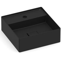 Cuba de Apoio Quadrada 35cm com Mesa Terra T8 Branca ROCA / REF. A32787W000