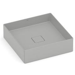 Cuba de Apoio Quadrada 40cm Terra T5 Branca ROCA / REF. A32787Y000