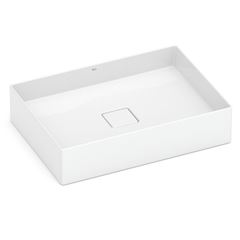 Cuba de Apoio Retangular 36x51cm Terra T6 Branca ROCA / REF. A32787Z000