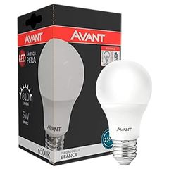 Lâmpada Led 9w Bivolt Bulbo 6500k AVANT / REF. 289091373