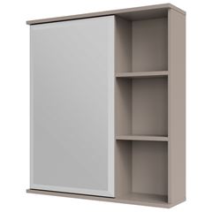 Espelhadeira MDF Treviso 62,6 x 55,8cm Cappuccino MGM / REF. 887.49
