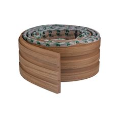 Painel Ripado de EVA 10cm x 10m Autocolante Madeto Nogueira Natural MEU RODAPÉ / REF. RPDOL 27