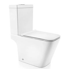 Kit Bacia com Caixa Acoplada 3 e 6 Litros com Assento e Acessório para Instalação Vougan Branco DOCOL / REF. 12009694066