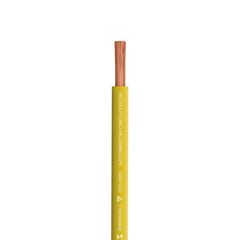 Cabo Flexível 2,5mm 25m 750V Amarelo COBRECOM / REF. 1150501401