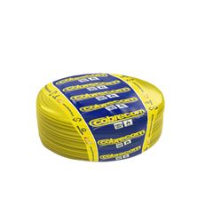 Cabo Flexível 4,0mm 25m 750V Amarelo COBRECOM / REF. 1150601401