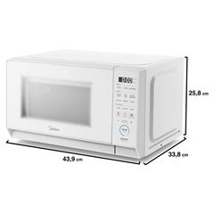 Micro-ondas 1050w 220v 20 Litros MasterCook Branco MIDEA / REF. MHP20B2