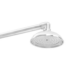 Chuveiro de Aluminio 6 Polegadas Cascata Redondo Polido BIG DUCHA / REF. 9003