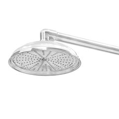 Chuveiro de Aluminio 8 Polegadas Cascata Redondo Polido BIG DUCHA / REF. 9065