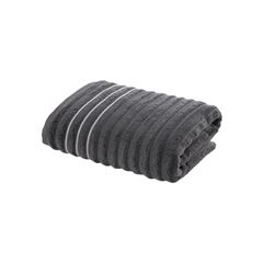 Toalha de Banho em Algodão 70x140cm Jacquard Wave Chumbo CORTTEX / REF. 700658-56-246