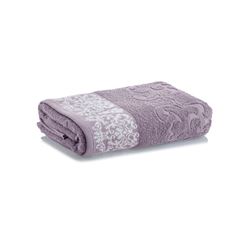 Toalha de Banho em Algodão 70x140cm Jacquard Medalhão Azaleia CORTTEX / REF. 700244-56-696