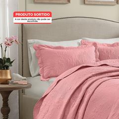 Colcha de Solteiro 1,60x2,40m Milão com 2 Peças Sortimento 12 CORTTEX / REF. 700077-13-3961