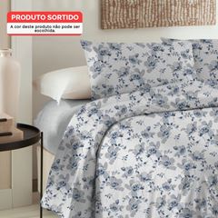 Jogo de Cama Solteiro Microtec 200 Fios 3 Peças Sortimento 9 CORTTEX / REF. 700363-25-3922