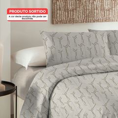 Jogo de Cama Queen Microtec 200 Fios 4 Peças Sortimento 9 CORTTEX / REF. 700363-27-3922