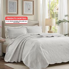 Colcha de Casal 2,20x2,40m Milão com 3 Peças Sortimento 12 CORTTEX / REF. 700077-14-3961