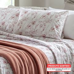 Jogo de Cama Solteiro em Algodão Attuale 150 Fios com 3 Peças Sortimento 7 CORTTEX / REF. 700238-25-3931