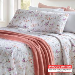 Jogo de Cama Casal em Algodão Attuale 150 Fios com 4 Peças Sortimento 7 CORTTEX / REF. 700238-26-3931